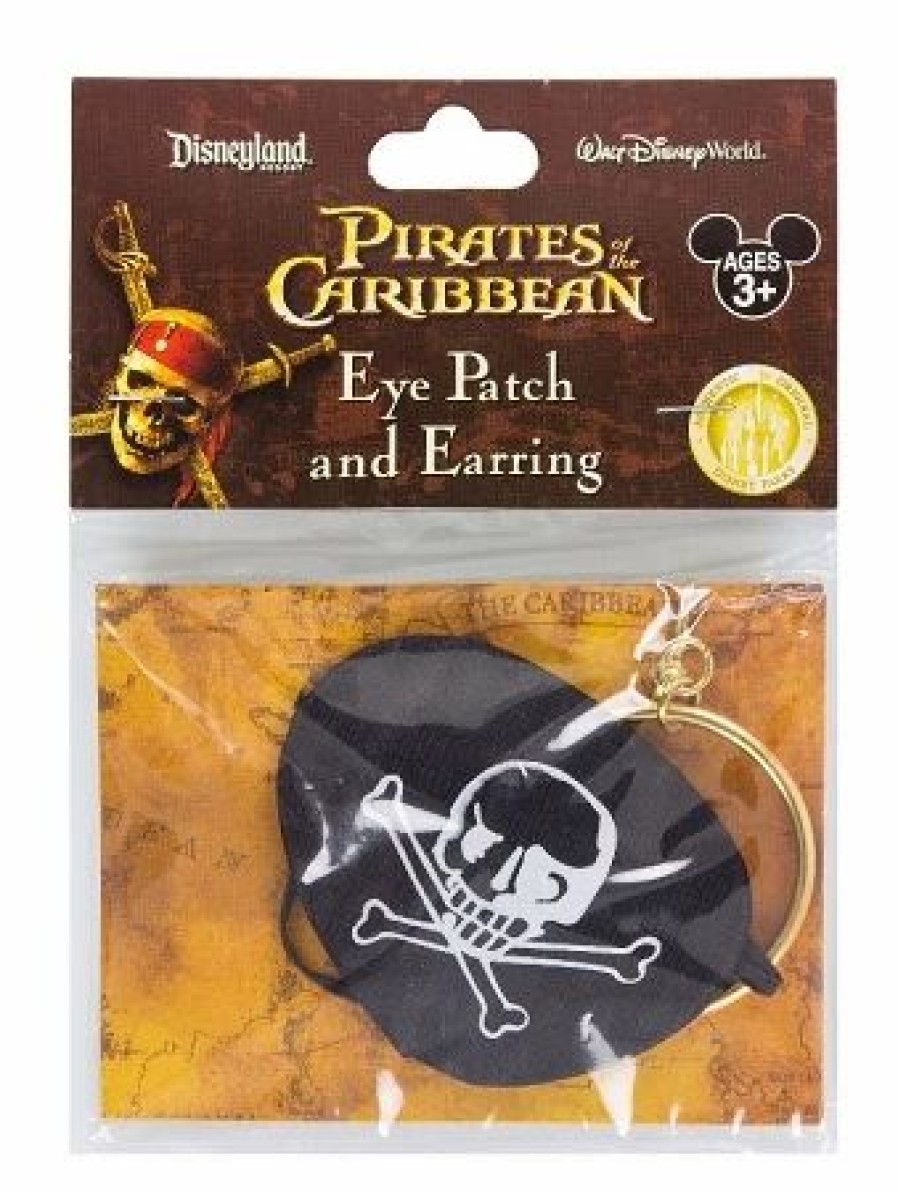 Toys * | Best Deal Disney Pretend Play Pirate Eye Patch With Earring