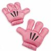 Toys * | Deals Disney Plush Gloves Mickey Mitts Hands Pink Metallic