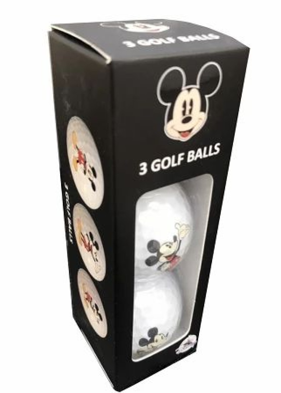 Toys * | Best Sale Disney Golf Ball Set Posing Mickey Mouse Set Of 3