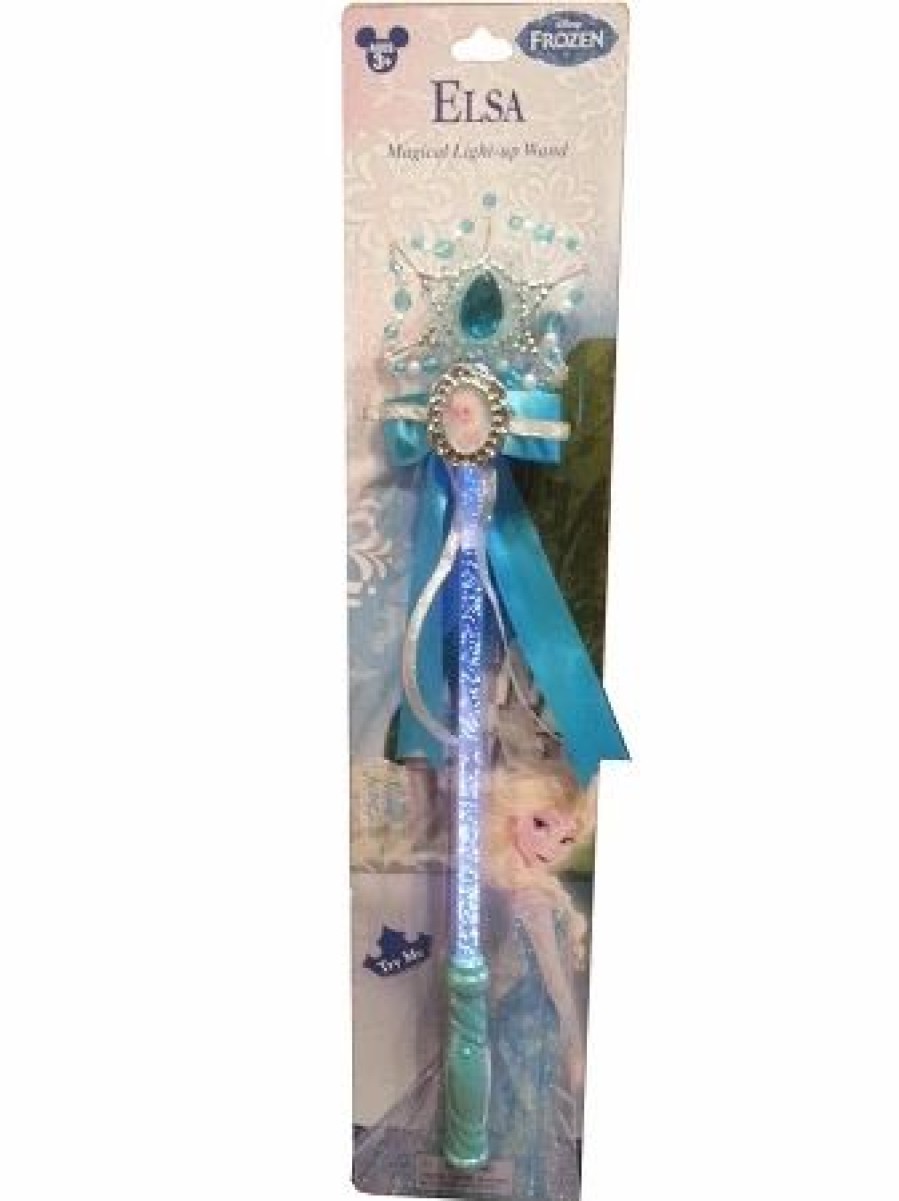 Toys * | Flash Sale Disney Princess Wand Frozen Light Up Wand Elsa