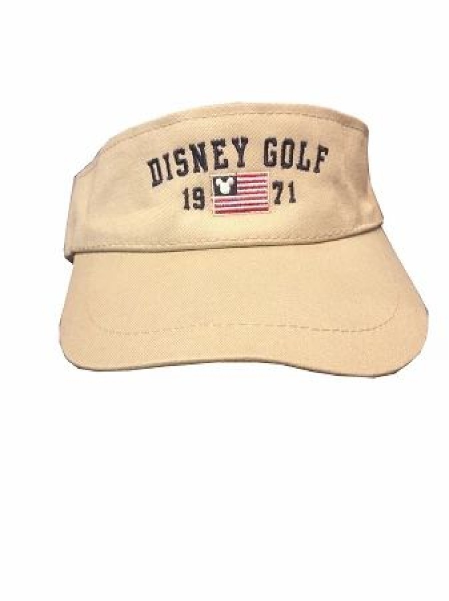 Toys * | Best Deal Disney Sun Visor Hat Disney Golf 1971