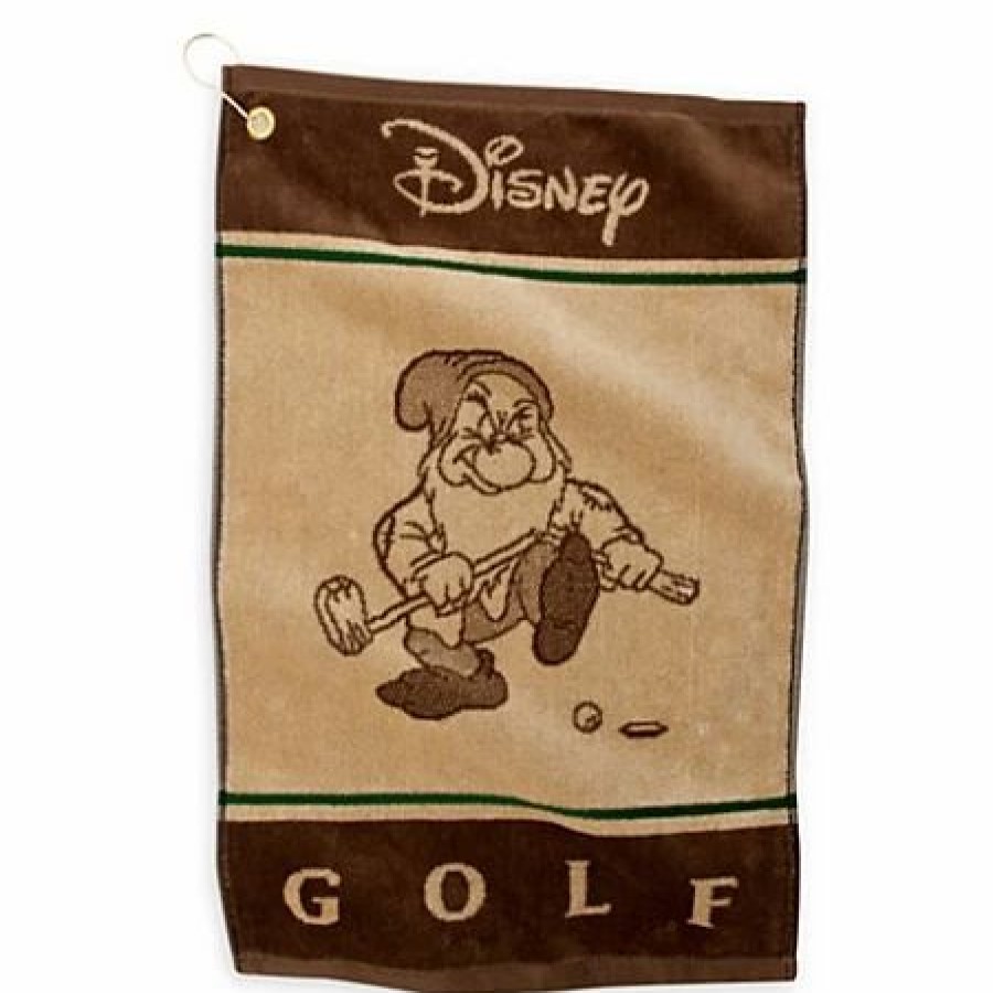 Toys * | Flash Sale Disney Golf Towel Grumpy Disney Golf