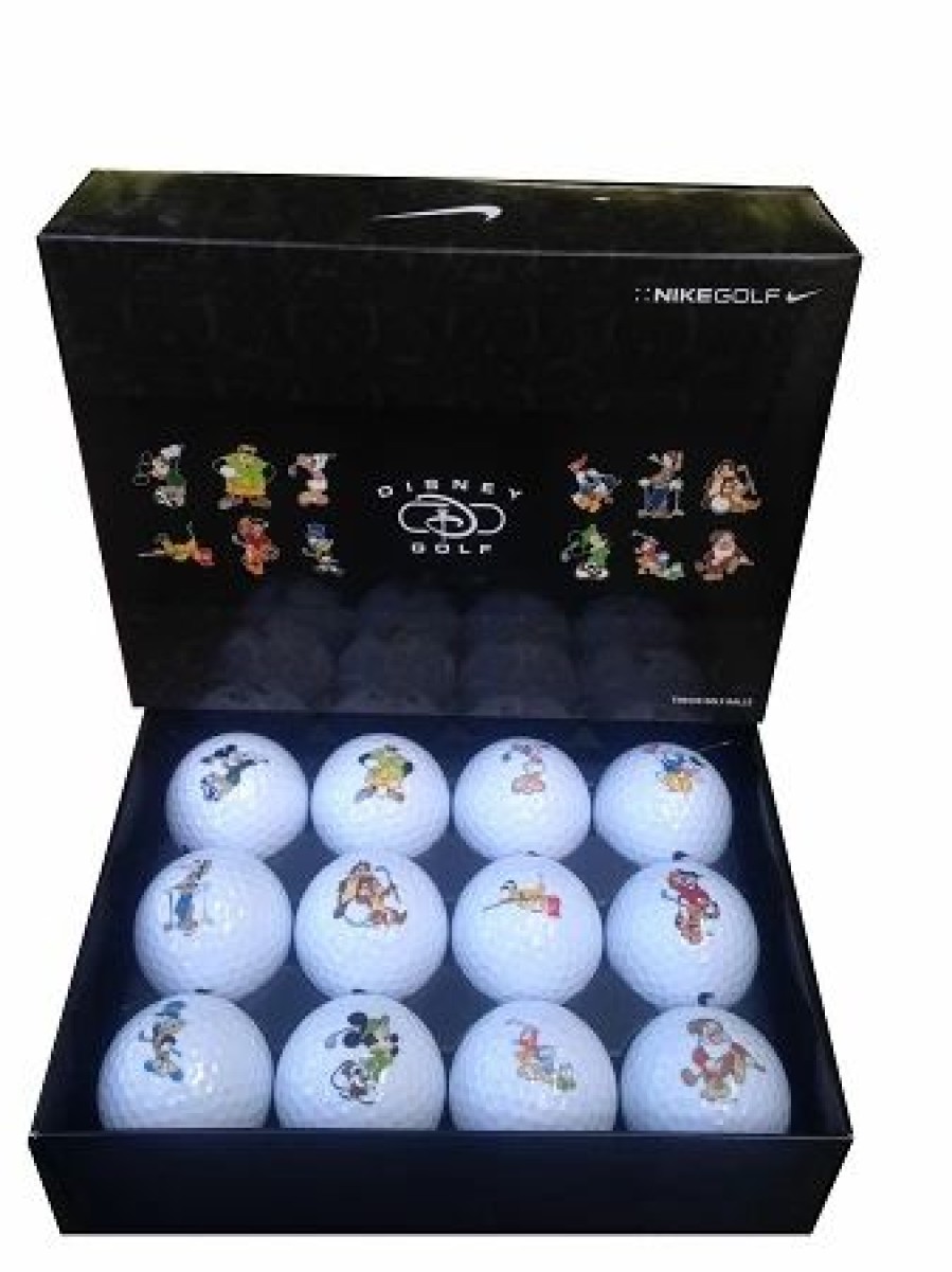 Toys * | Budget Disney Golf Ball Set Nike Golf Mickey Mouse And Friends Set Of 12