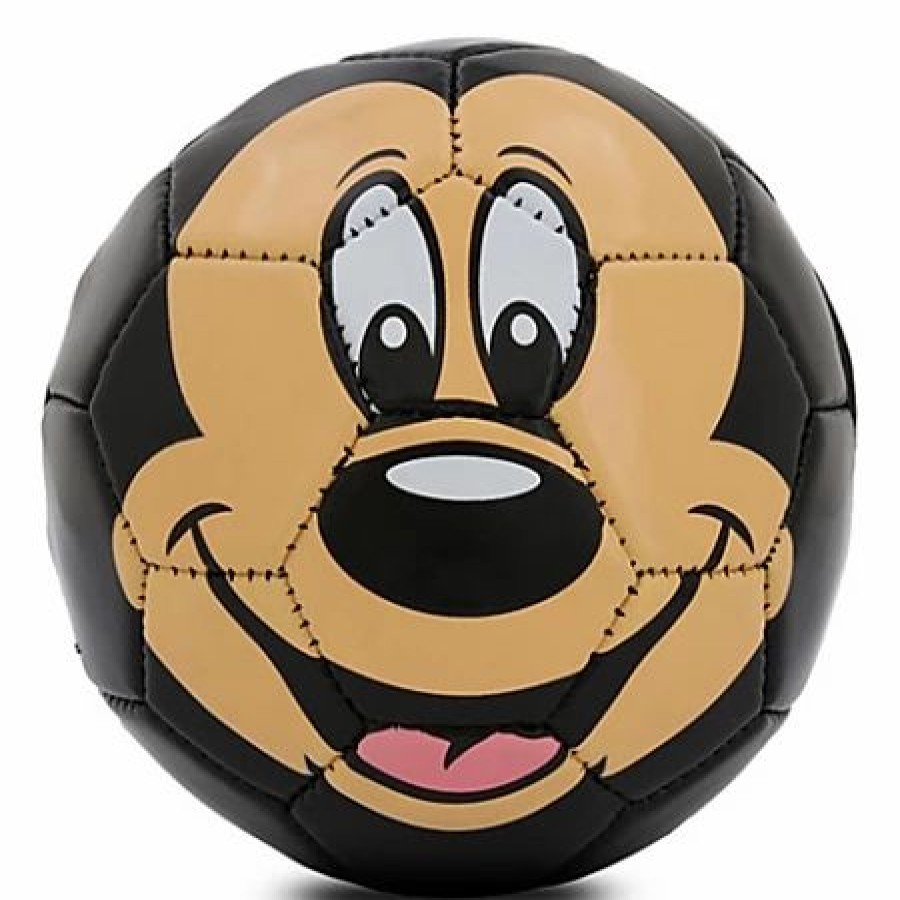 Toys * | Hot Sale Disney Soccer Ball Mickey Mouse Face Walt Disney World