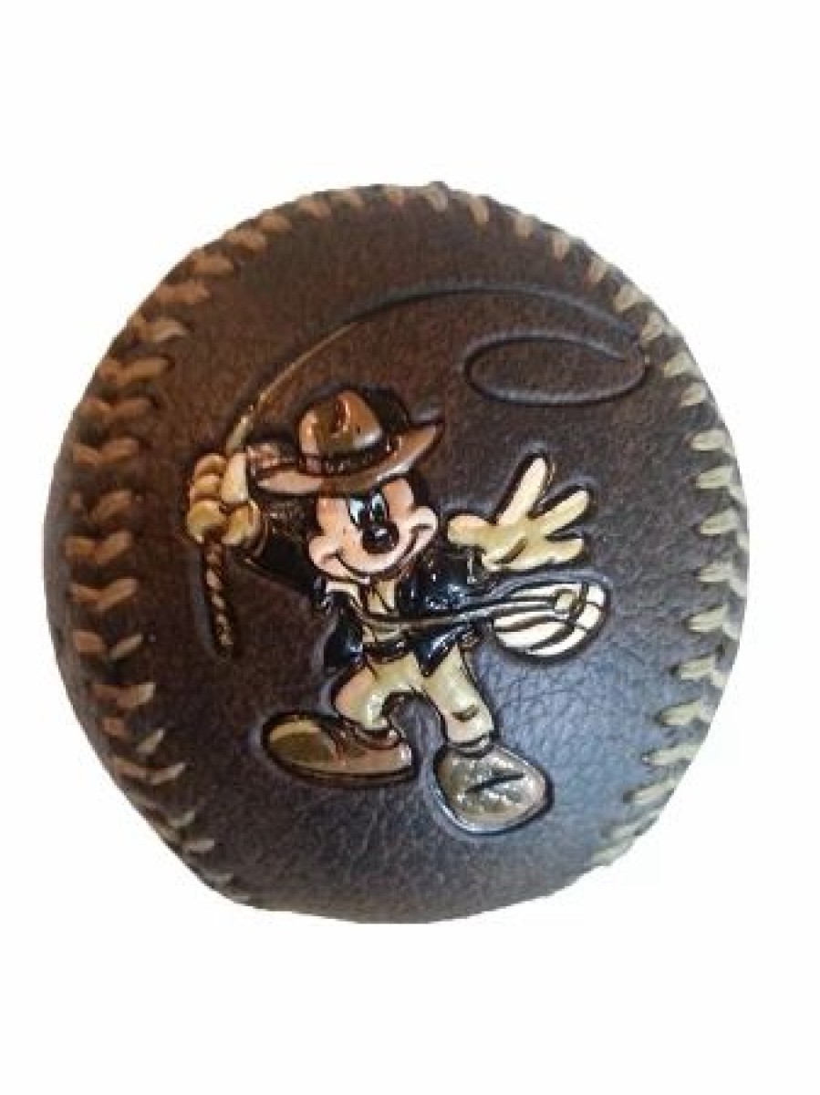 Toys * | Best Sale Disney Collectible Baseball Indiana Jones Mickey Mouse