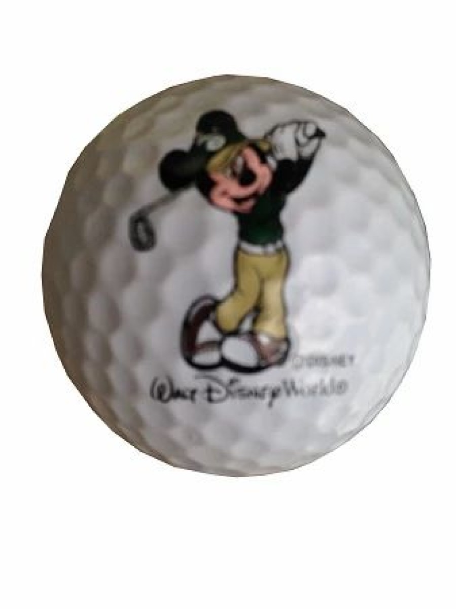 Toys * | New Disney Magnet Golfing Mickey Golf Ball