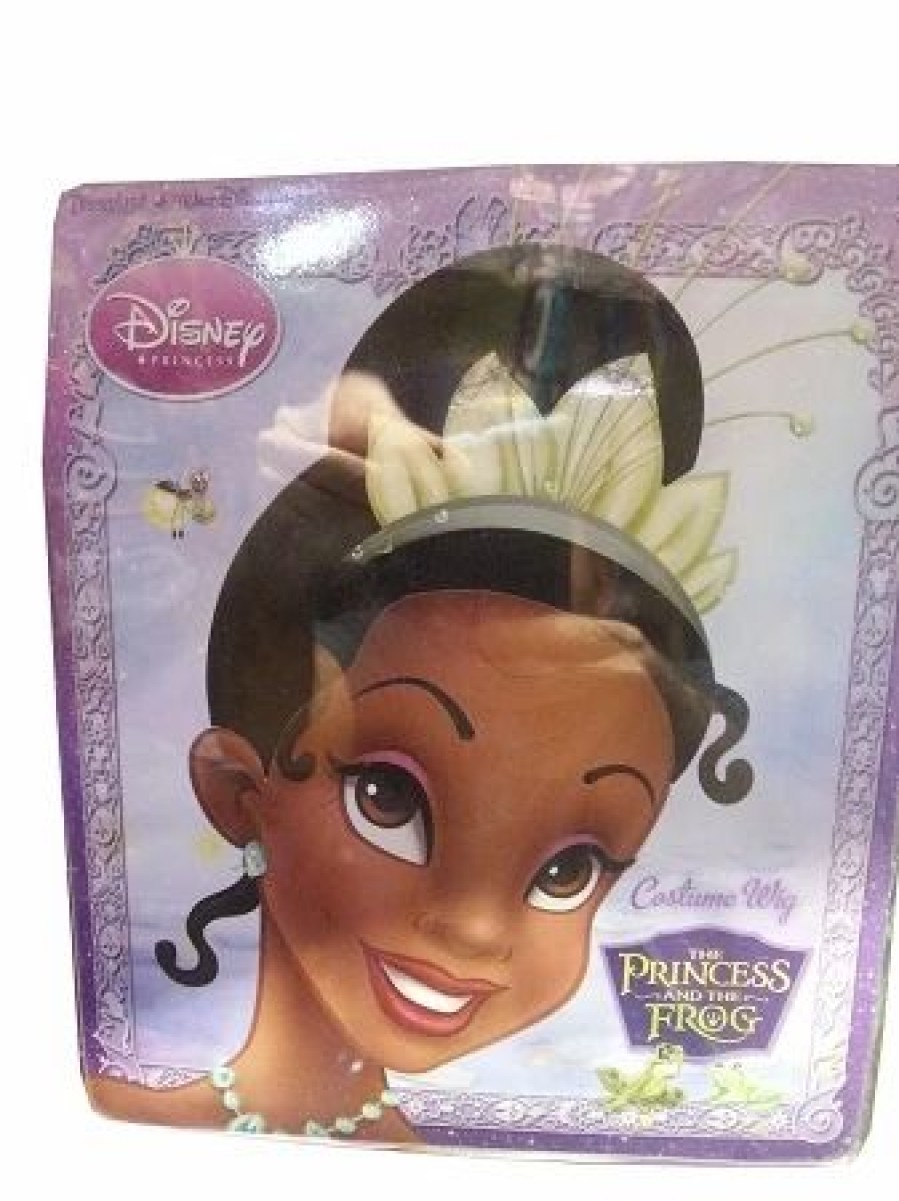 Toys * | Deals Disney Costume Wig Princess Tiana