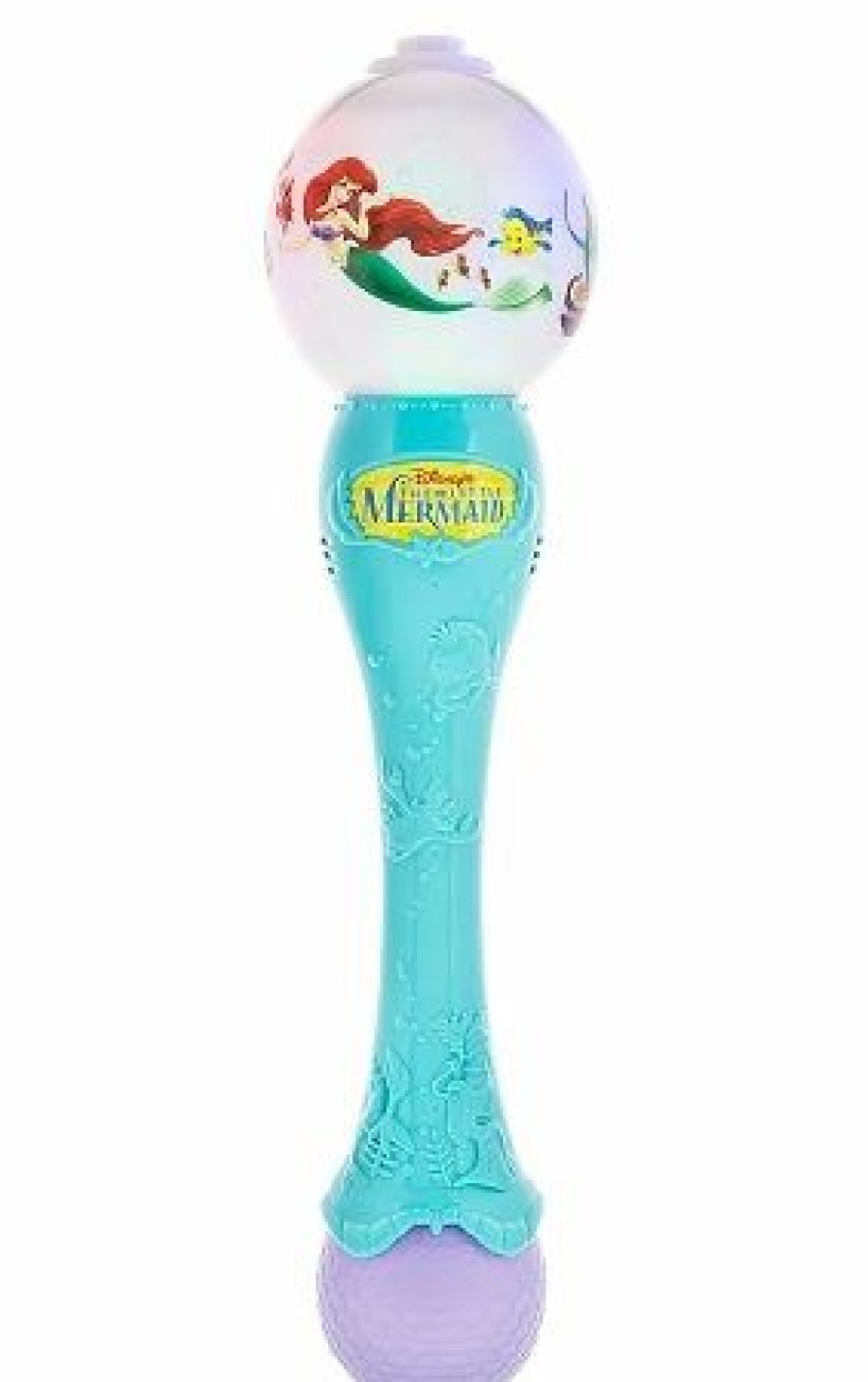 Toys * | New Disney Bubble Wand Ariel Glow