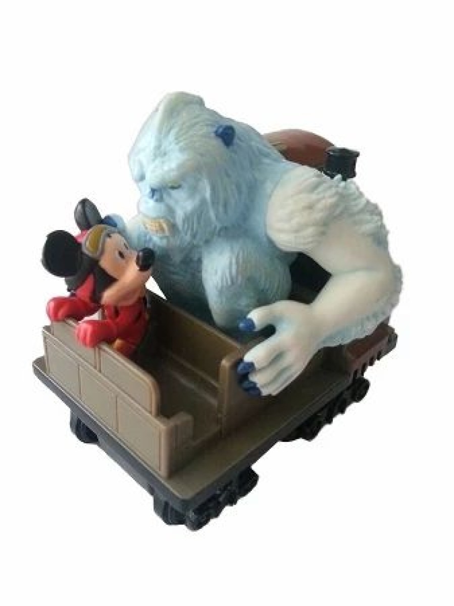 Toys * | Deals Disney Pull Back Toy Expedition Everest Mickey Mouse And Yeti