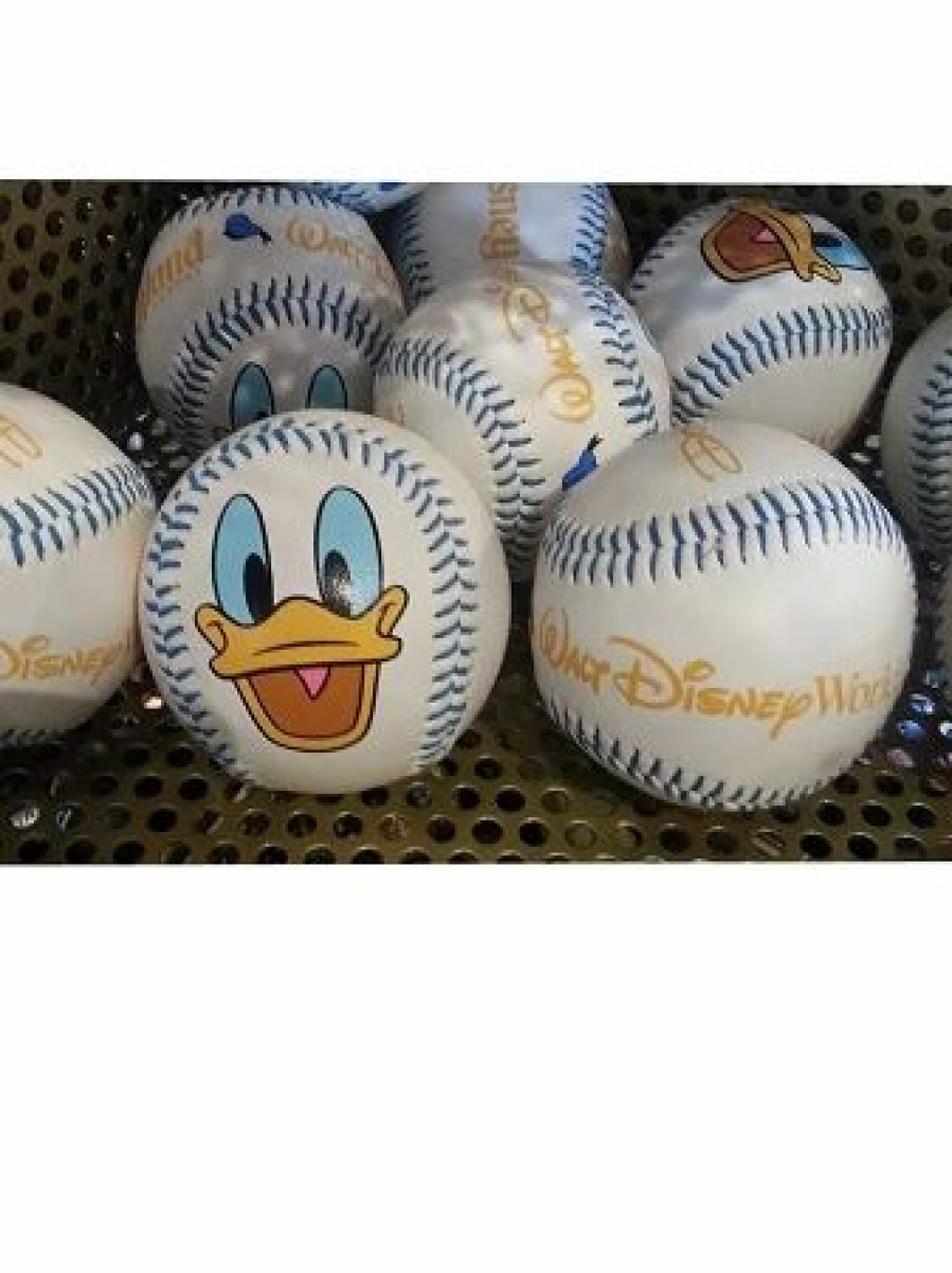 Toys * | Best Deal Disney Collectible Baseball Donald Duck Walt Disney World