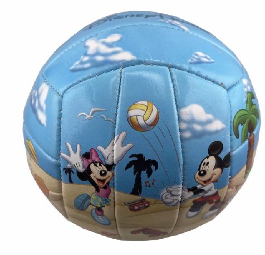 Toys * | Brand New Disney Soccer Ball Mickey Mouse & Friends Beach